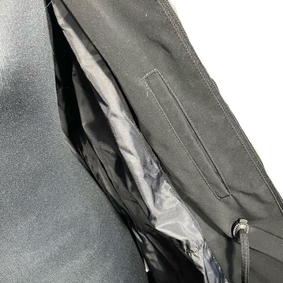 GALLERY Soft Shell Utility Jacket, Lightweight, Lined, Drawstring Waist, Size M - Picture 6 of 11